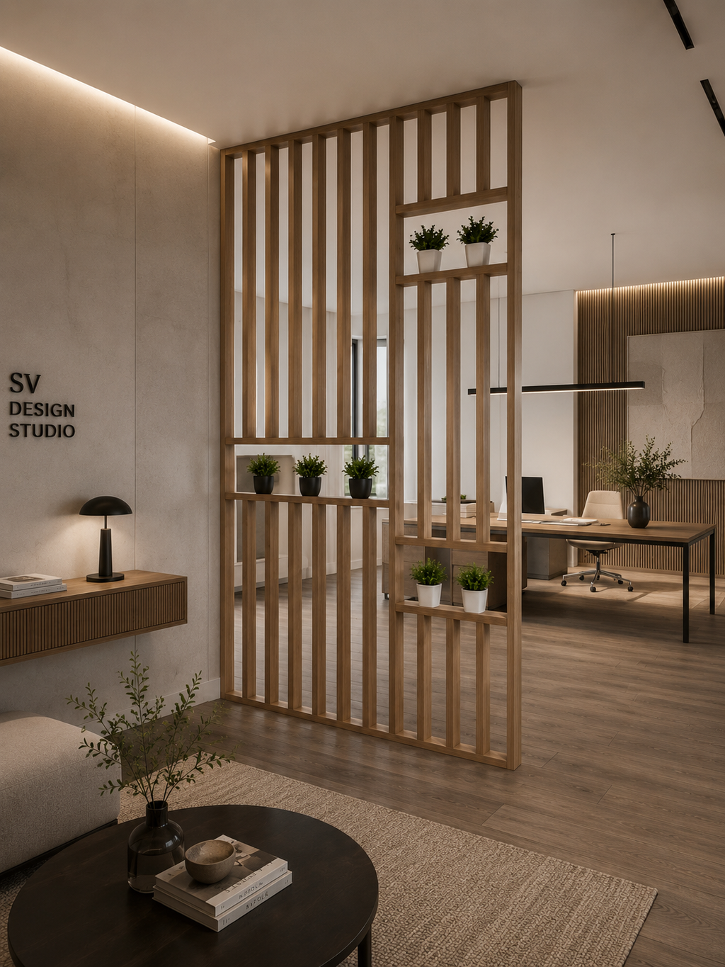 Luxury Salon & Studio Divider