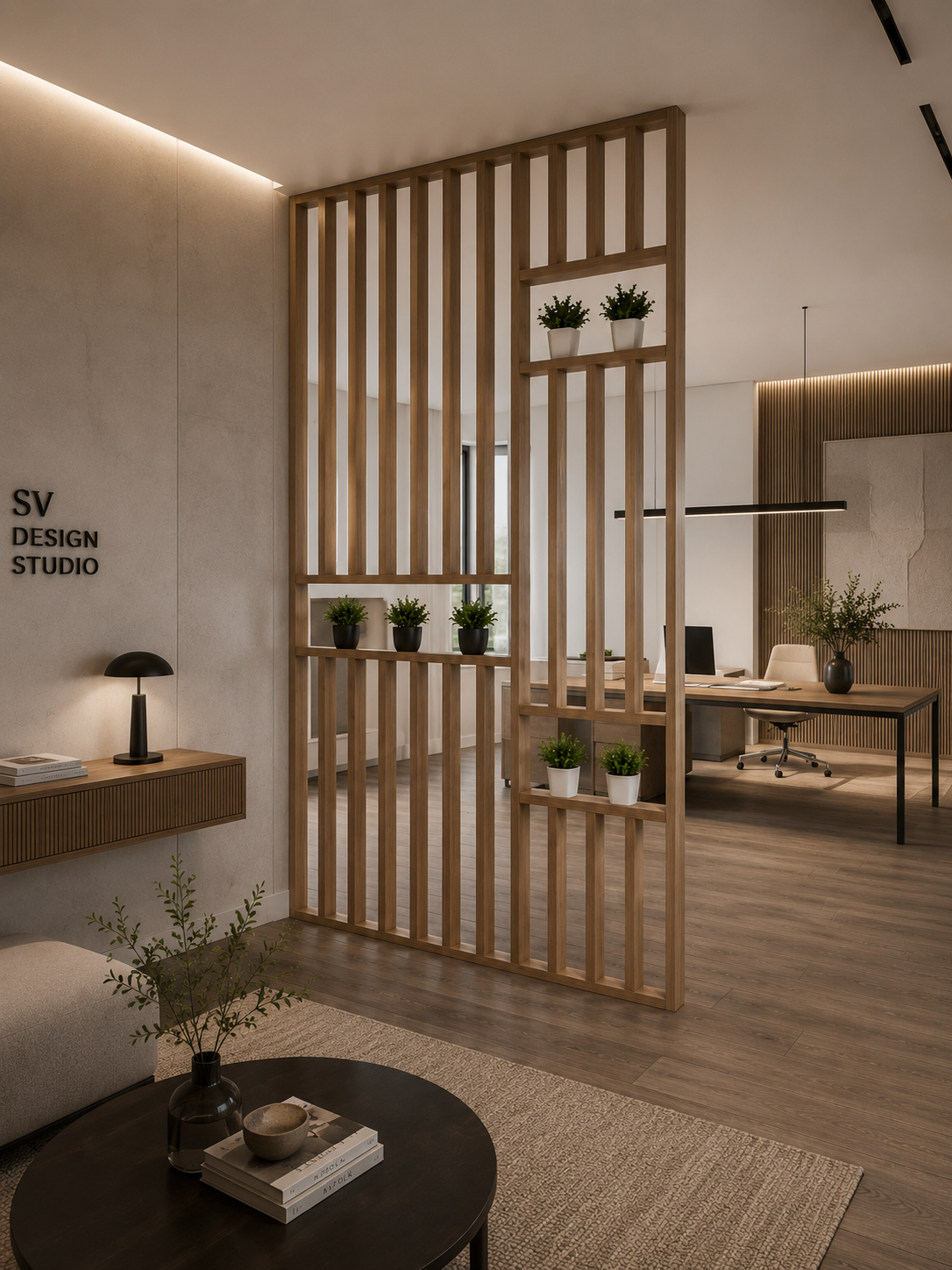 Luxury Salon & Studio Divider