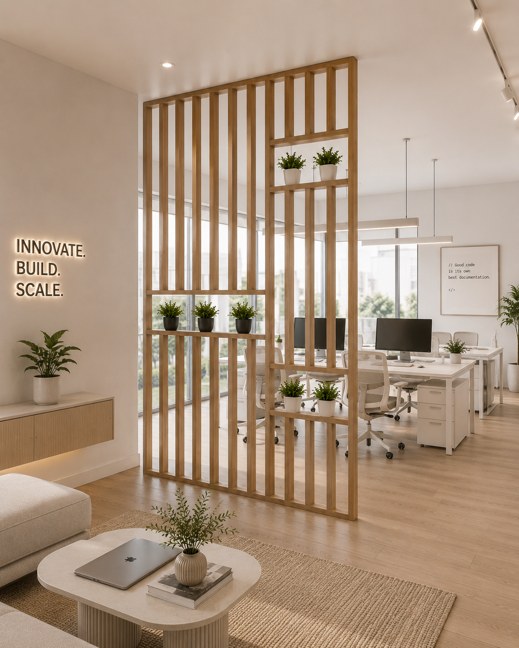 Luxury Salon & Studio Divider