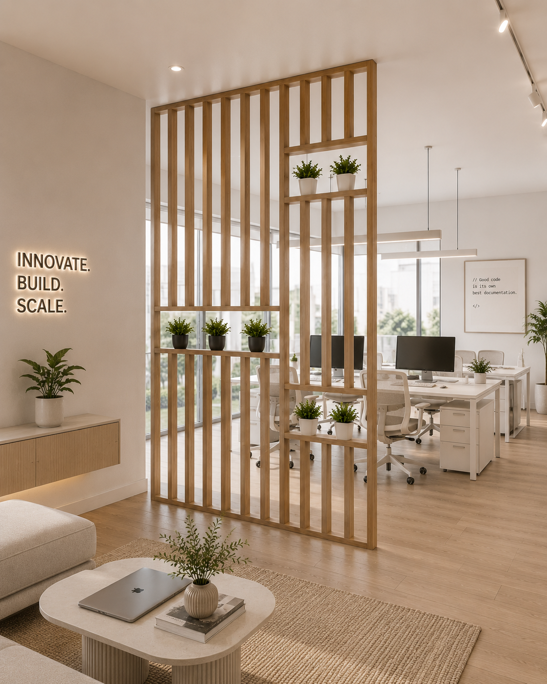 Luxury Salon & Studio Divider