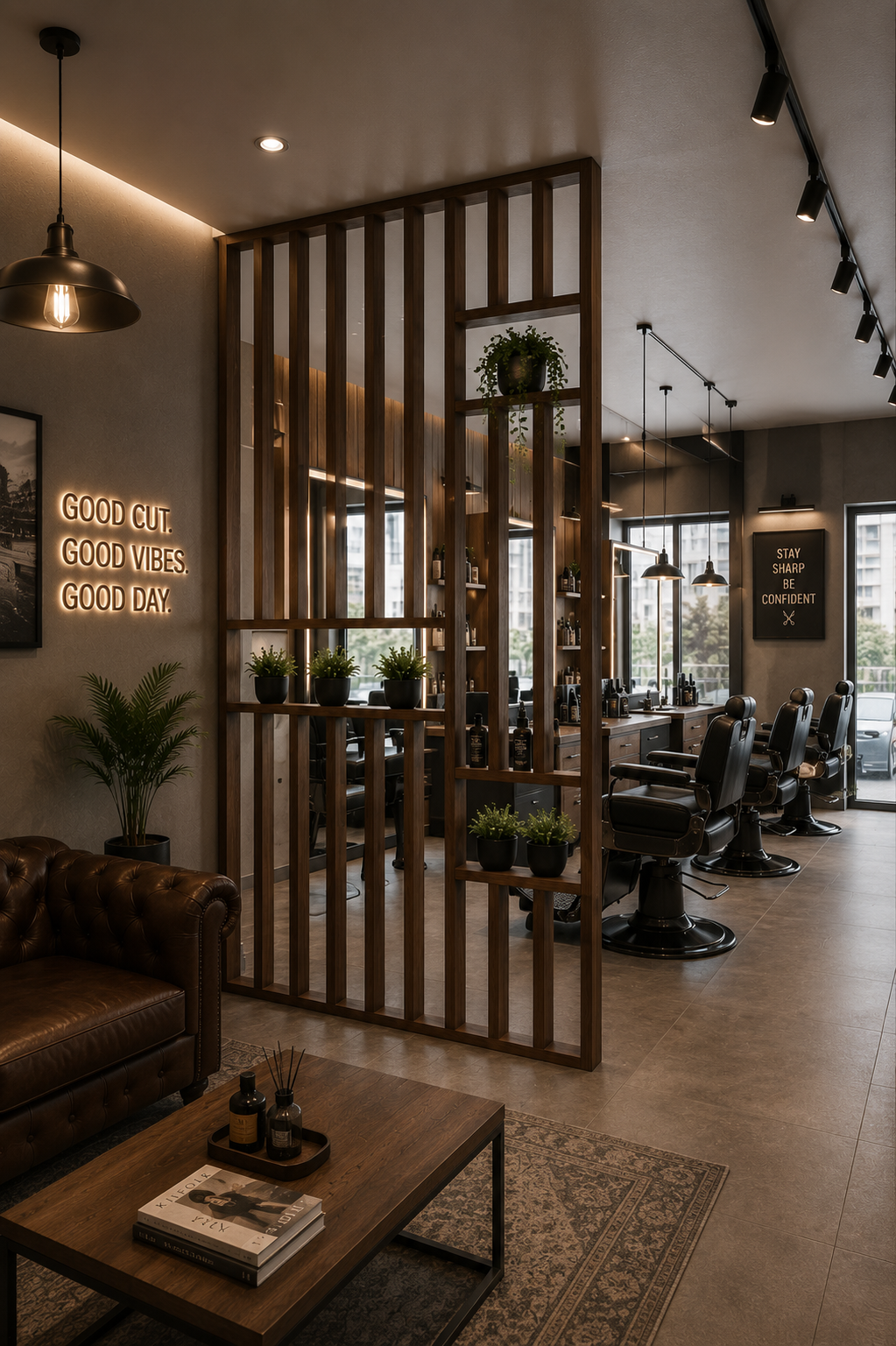 Luxury Salon & Studio Divider