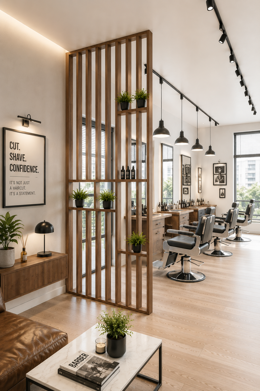 Luxury Salon & Studio Divider