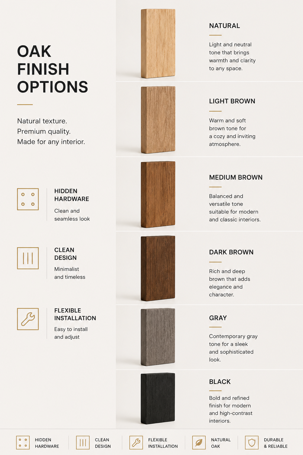 Luxury Fluted Wood Wall Panels
