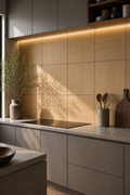 Square Oak Backsplash Panels